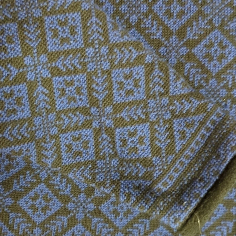 Nordic Wool Cardigan By Kootenay Canadian Rockies Zip Up navy Scandi Girl Sz S - Picture 4 of 10